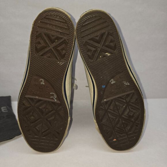 Vtg Converse All Star Chuck Taylor High Top John Varvatos Navy Made In USA 3 1/2 - Picture 8 of 8